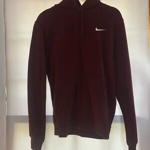 Maroon Nike hoodie